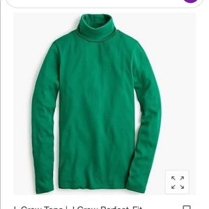 J CREW slim rubbed perfect fit turtle neck